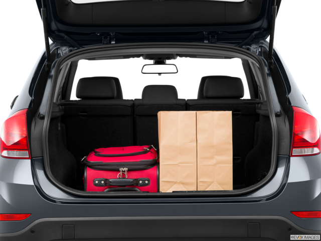 2015 bmw x1 cargo area with stuff