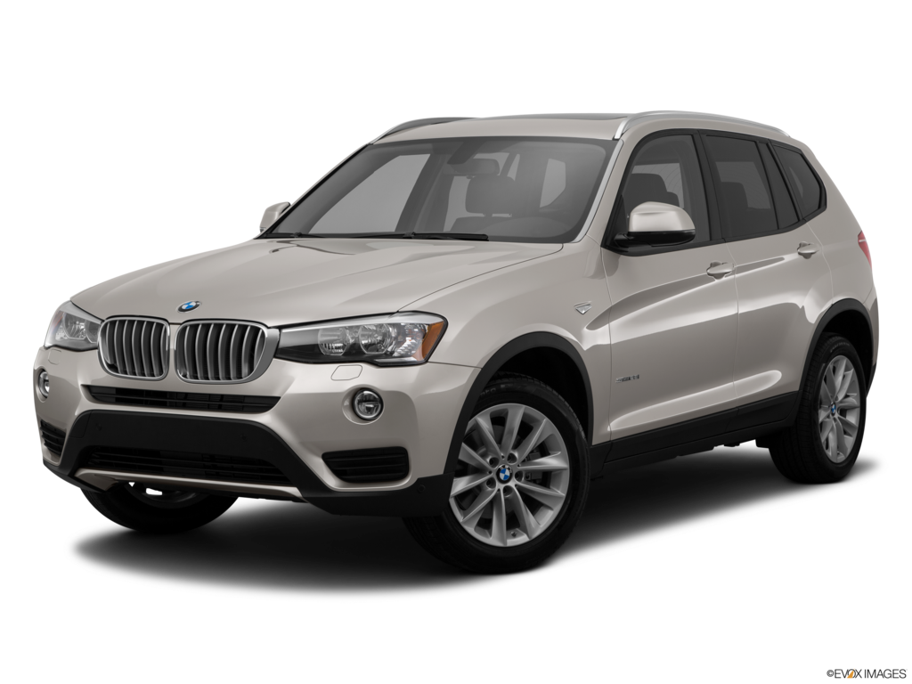 2015 bmw x3 angled front