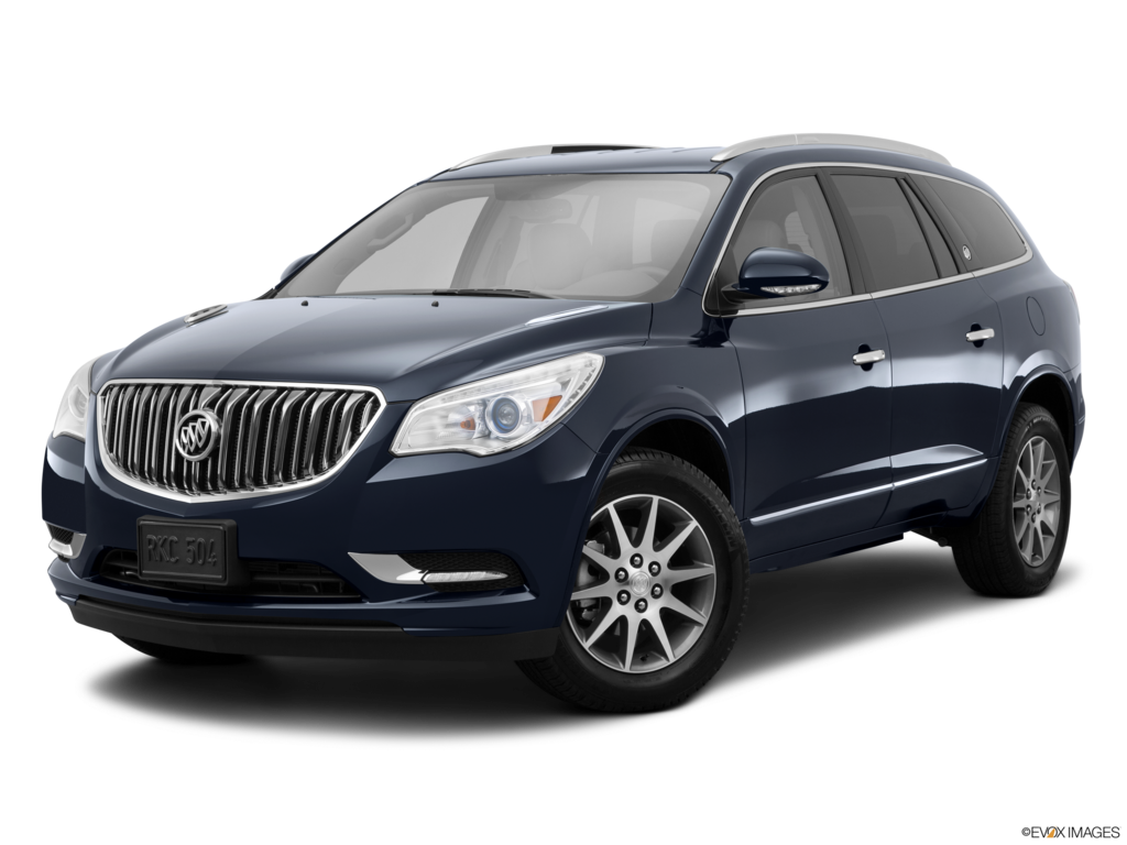 2015 buick enclave angled front