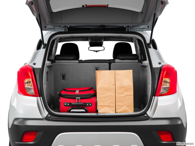 2015 buick encore cargo area with stuff