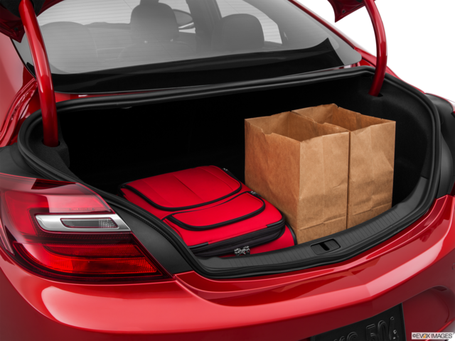 2015 buick regal cargo area with stuff