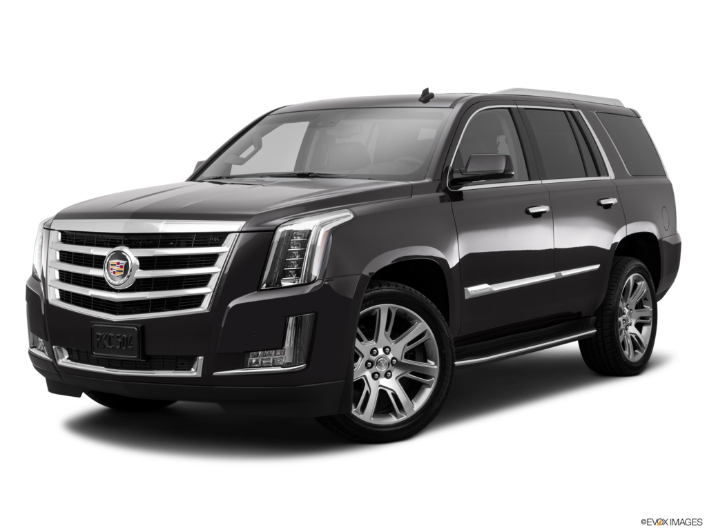 2015 cadillac escalade angled front