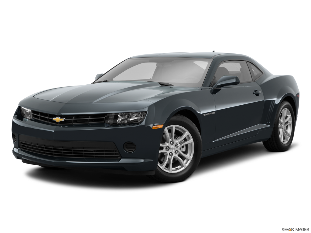 2015 chevrolet camaro angled front