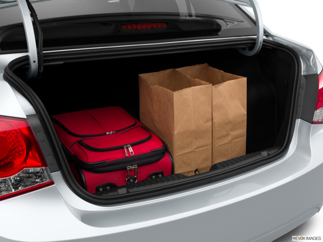 2015 chevrolet cruze cargo area with stuff