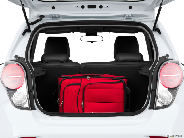 2015 chevrolet spark-ev cargo area with stuff