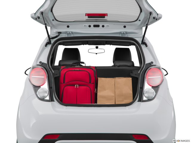 2015 chevrolet spark cargo area with stuff