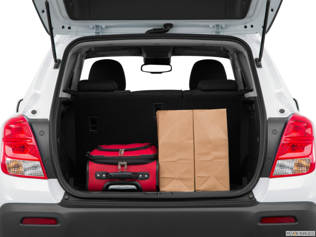 2015 chevrolet trax cargo area with stuff