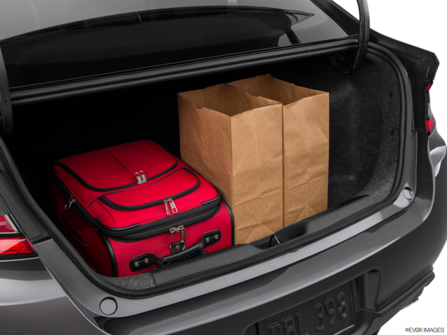 2015 dodge dart cargo area with stuff
