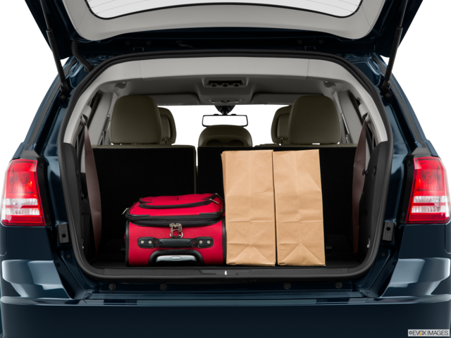 2015 dodge journey cargo area with stuff