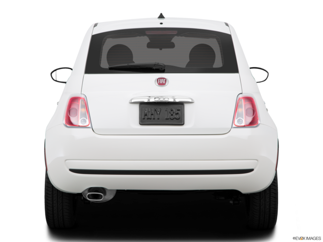 2015 fiat 500 back