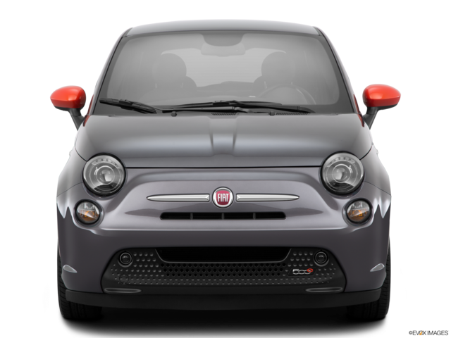 2015 fiat 500e front