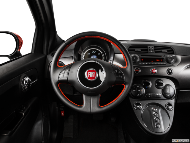 2015 fiat 500e dashboard