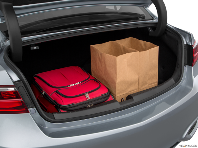 2017 acura ilx cargo area with stuff