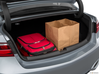 2017 acura ilx cargo area with stuff