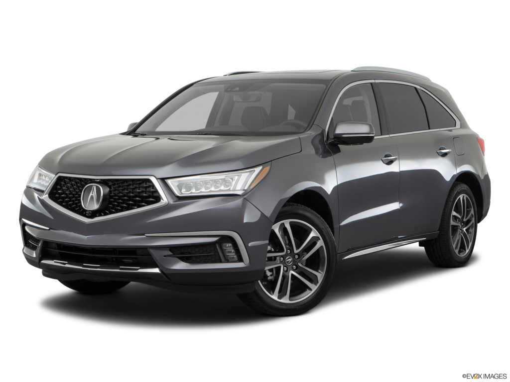 2017 acura mdx angled front