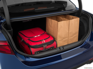 2017 alfa-romeo giulia cargo area with stuff