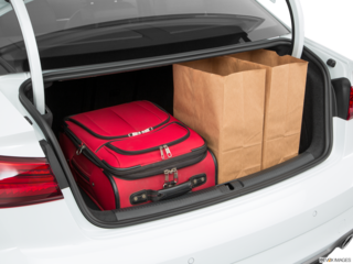 2017 audi a3 cargo area with stuff