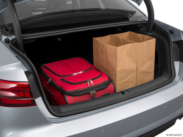 2017 audi a4 cargo area with stuff