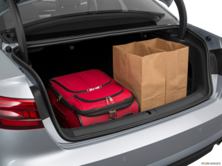 2017 audi a4 cargo area with stuff