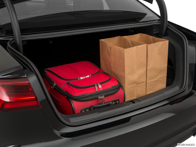 2017 audi a6 cargo area with stuff