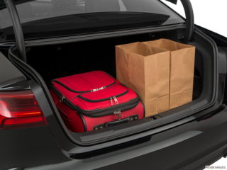 2017 audi a6 cargo area with stuff