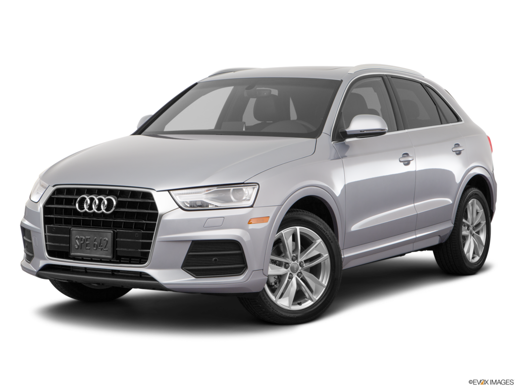 2017 audi q3 angled front