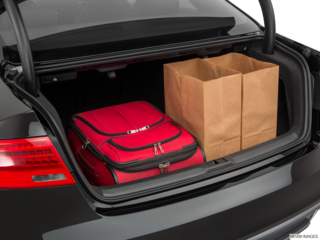 2017 audi s5 cargo area with stuff