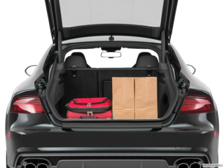 2017 audi s7 cargo area with stuff