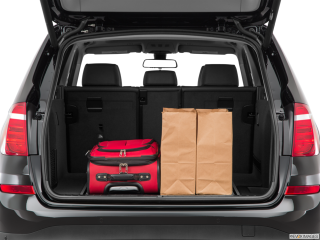 2017 bmw x3 cargo area with stuff