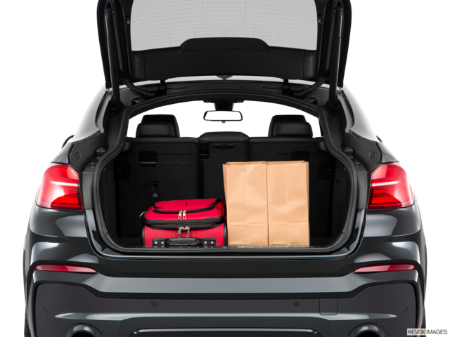 2017 bmw x4 cargo area with stuff