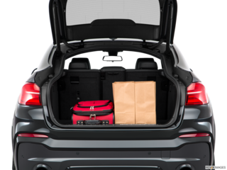 2017 bmw x4 cargo area with stuff