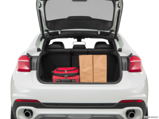 2017 bmw x6 cargo area with stuff