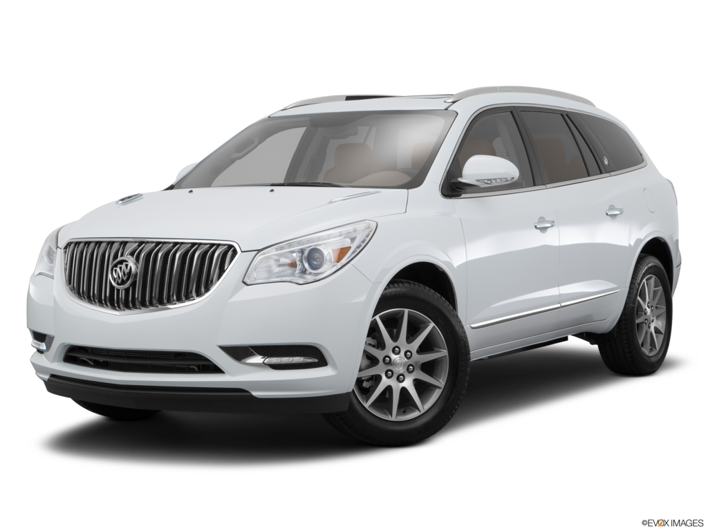 2017 buick enclave angled front
