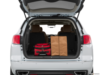 2017 buick enclave cargo area with stuff