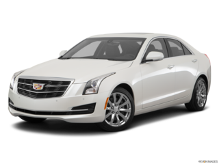 2017 cadillac ats angled front