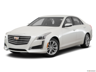 2017 cadillac cts angled front