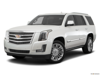 2017 cadillac escalade angled front