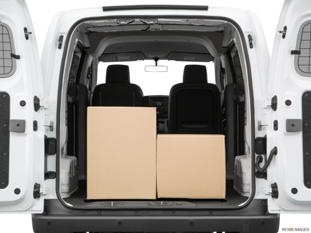 2017 chevrolet city-express cargo area with stuff