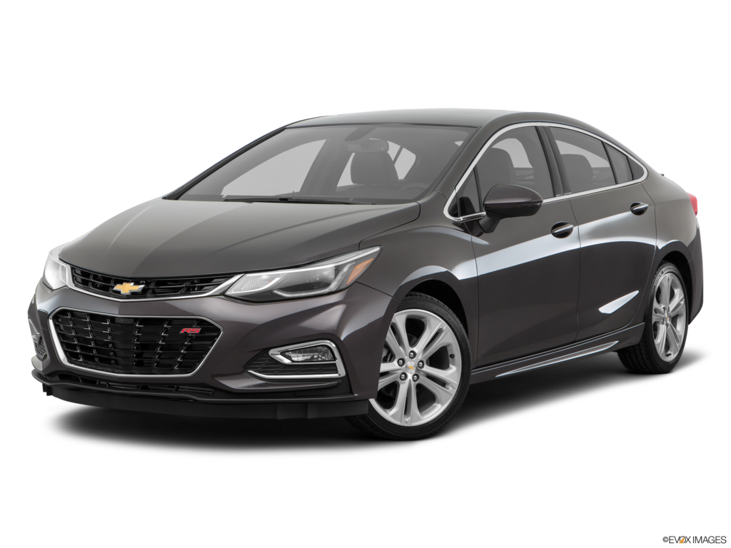 2017 chevrolet cruze angled front
