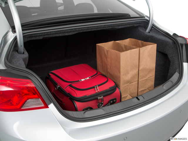 2017 chevrolet impala cargo area with stuff