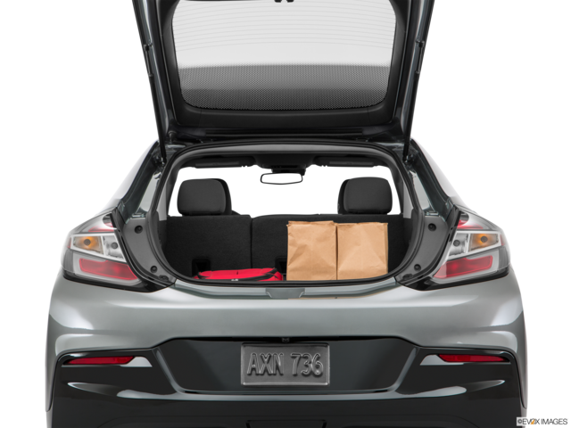 2017 chevrolet volt cargo area with stuff
