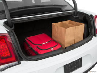 2017 chrysler 300 cargo area with stuff