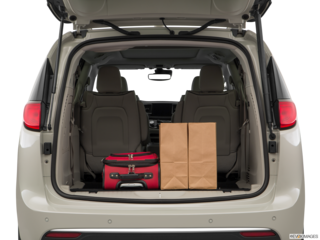 2017 chrysler pacifica-hybrid cargo area with stuff