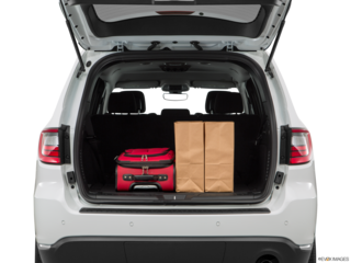 2017 dodge durango cargo area with stuff