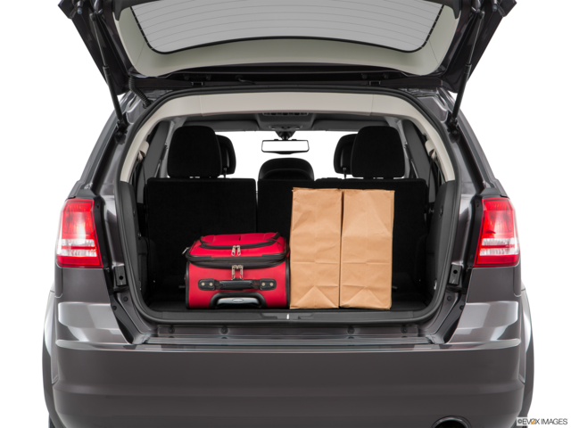 2017 dodge journey cargo area with stuff