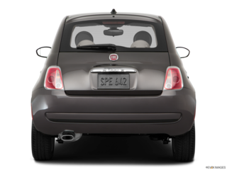 2017 fiat 500 back