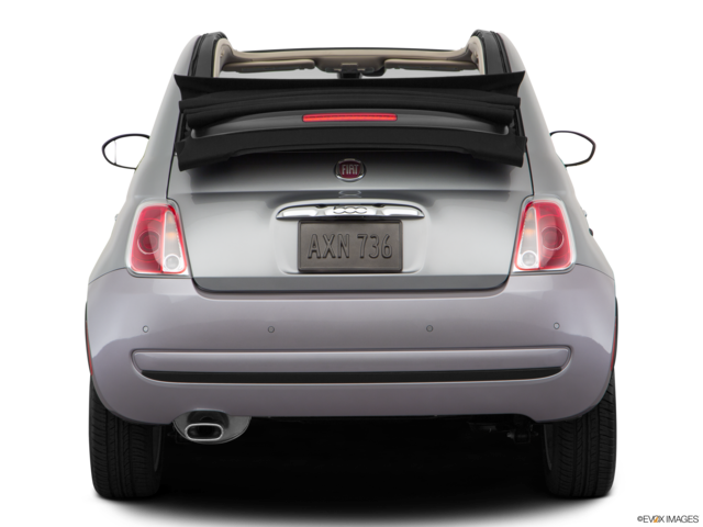 2017 fiat 500c back