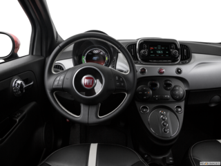 2017 fiat 500e dashboard