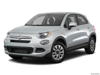 2017 fiat 500x angled front