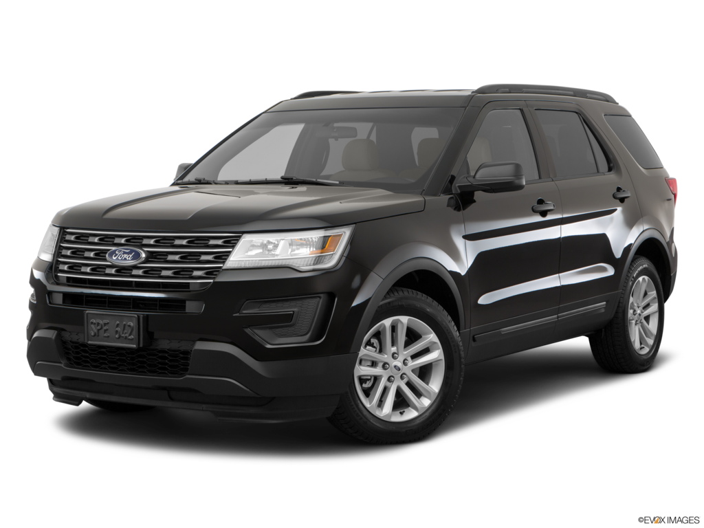 2017 ford explorer angled front
